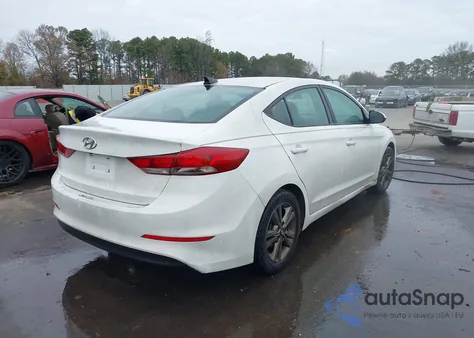 2018 Hyundai Elantra Sel z USA, uszkodzony, nr VIN 5NPD84LF1JH328498